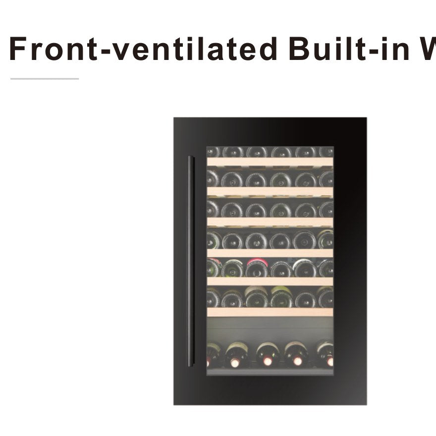 Connoisseur 23-Inch 48-Bottle Single-Zone Built-In Wine Cooler
