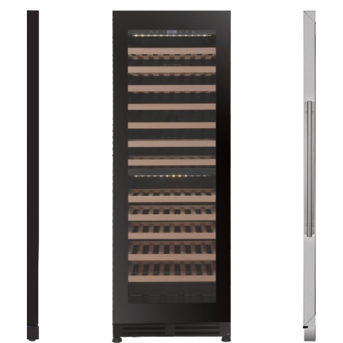 Connoisseur 22-Inch 105-Bottle Dual-Zone Built-In Wine Cooler