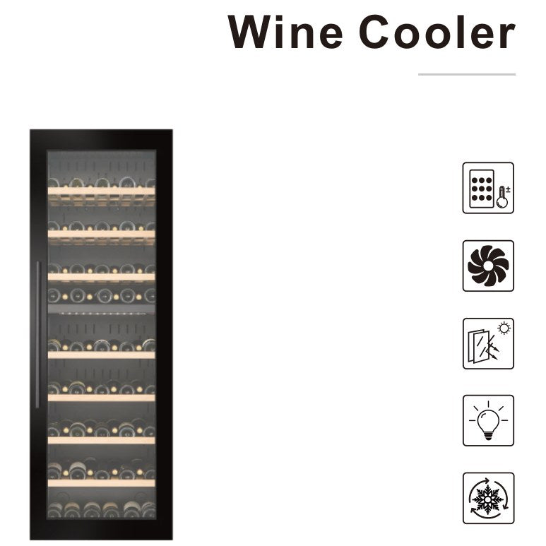 Prestige 24-Inch 189-Bottle Dual-Zone Built-In Wine Cooler