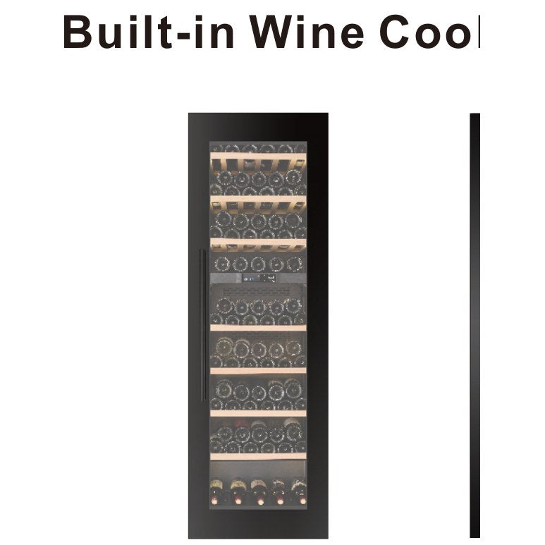 Connoisseur 23-Inch 101-Bottle Dual-Zone Built-In Wine Cooler