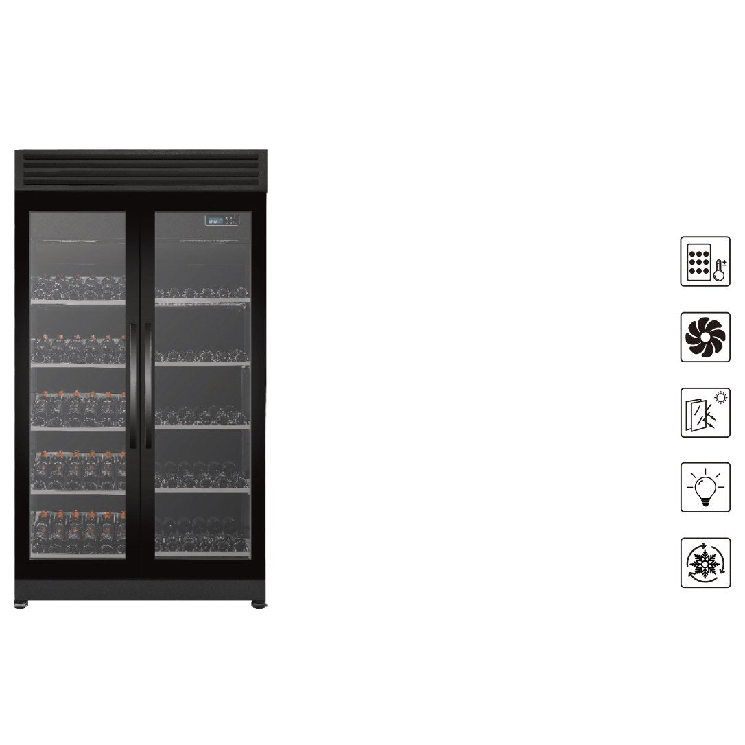 Prestige 49-Inch 176-Bottle Dual-Door Wine Cellar