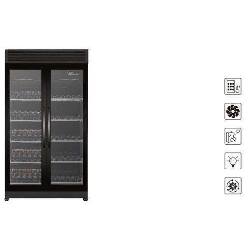 Prestige 49-Inch 176-Bottle Dual-Door Wine Cellar