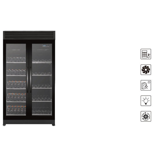 Prestige 49-Inch 176-Bottle Dual-Door Wine Cellar