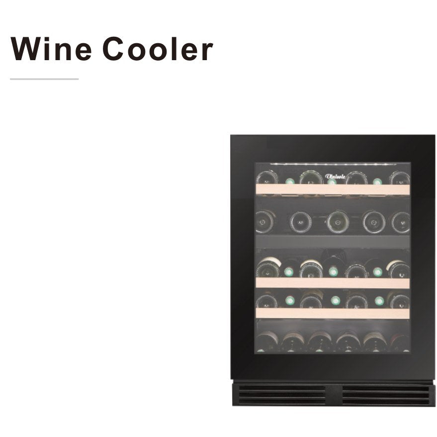 Connoisseur 23-Inch 39-Bottle Dual-Zone Built-In Wine Cooler