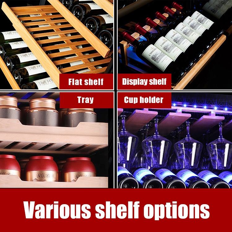 Prestige 143-Bottle Dual-Zone Built-In Wine Cooler