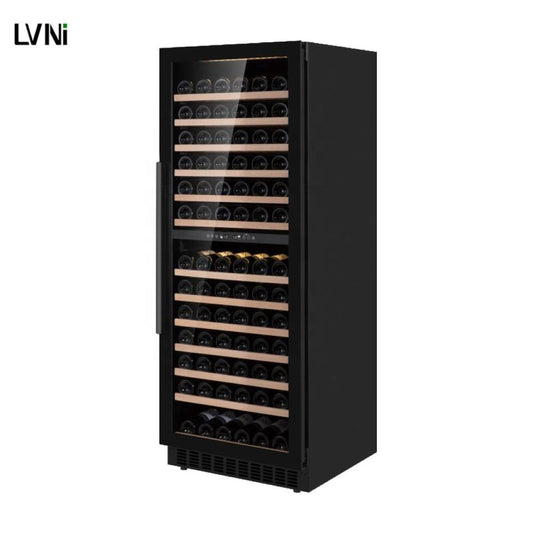 Prestige 143-Bottle Dual-Zone Built-In Wine Cooler