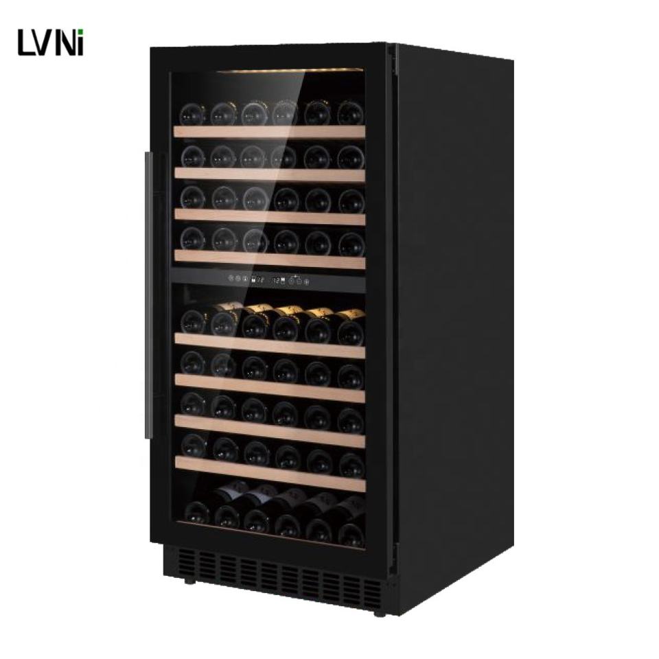 Prestige 143-Bottle Dual-Zone Built-In Wine Cooler
