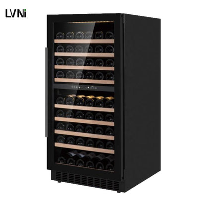 Prestige 143-Bottle Dual-Zone Built-In Wine Cooler