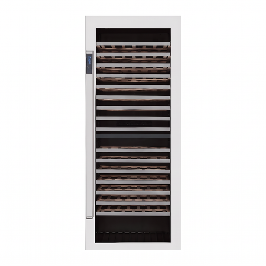 Prestige 288 Freestanding wine cellar — 288 bottles, dual zone, freestanding — front view with the door closed