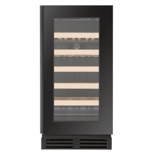 Compact 16-Inch 29-Bottle Single-Zone Built-In Wine Cooler