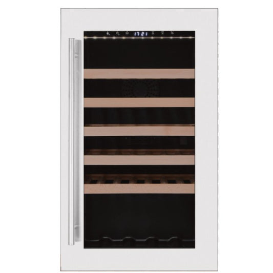 Compact 19-Inch 49-Bottle Single-Zone Built-In Wine Cooler