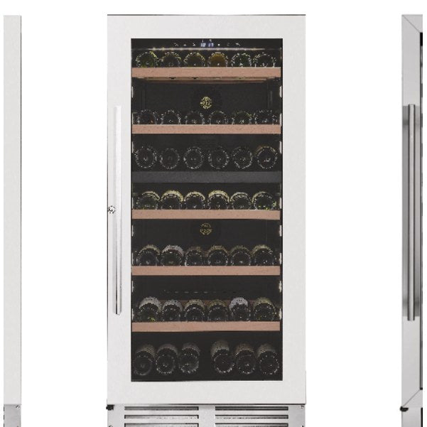 Connoisseur 23-Inch 112-Bottle Dual-Zone Built-In Wine Cooler