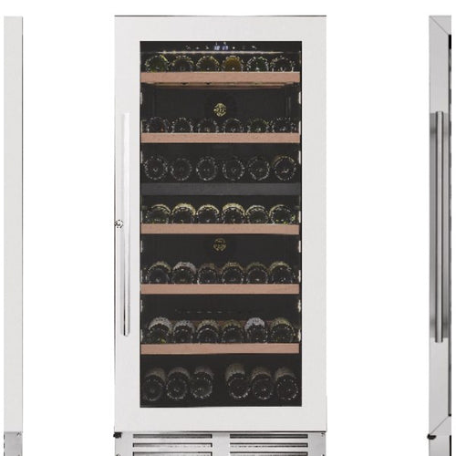 Connoisseur 23-Inch 112-Bottle Dual-Zone Built-In Wine Cooler