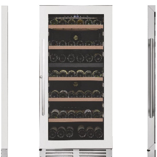 Connoisseur 23-Inch 112-Bottle Dual-Zone Built-In Wine Cooler