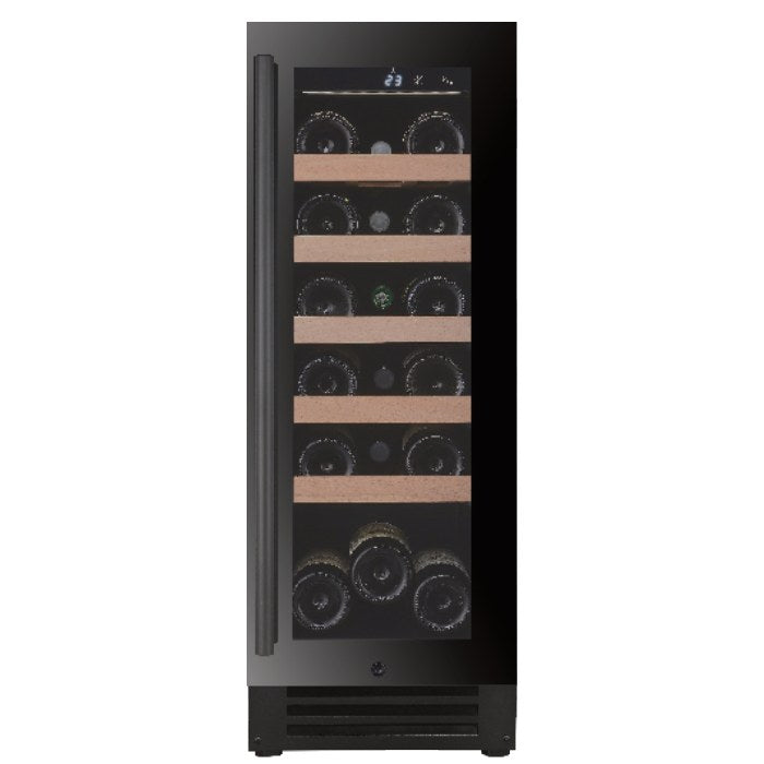 Compact 12-Inch 20-Bottle Single-Zone Built-In Wine Cooler