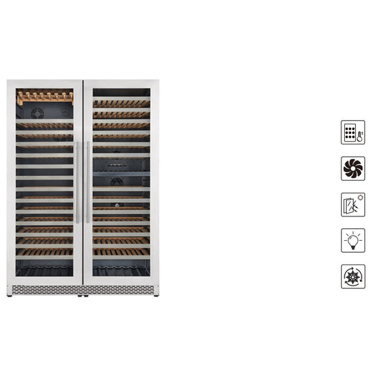 Prestige 47-Inch 343-Bottle Triple-Zone Built-In Wine Cooler