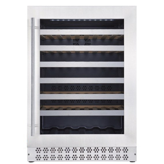 Connoisseur 24-Inch 60-Bottle Single-Zone Built-In Wine Cooler
