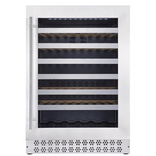 Connoisseur 24-Inch 60-Bottle Single-Zone Built-In Wine Cooler