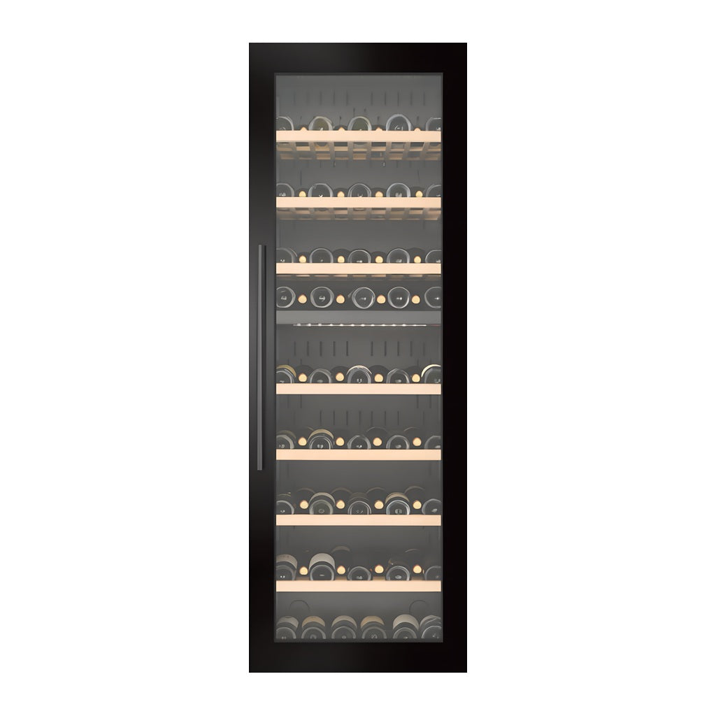 Prestige 189 wine cellar — 189 bottles, dual zone, freestanding — front view with the door closed