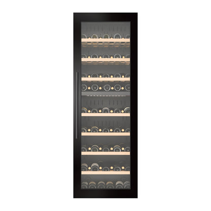 Prestige 189 wine cellar — 189 bottles, dual zone, freestanding — front view with the door closed