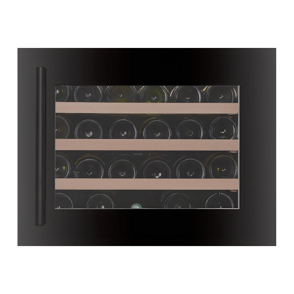 Compact 24 Single wine cellar — 24 bottles, single zone, built-in — front view with the door closed