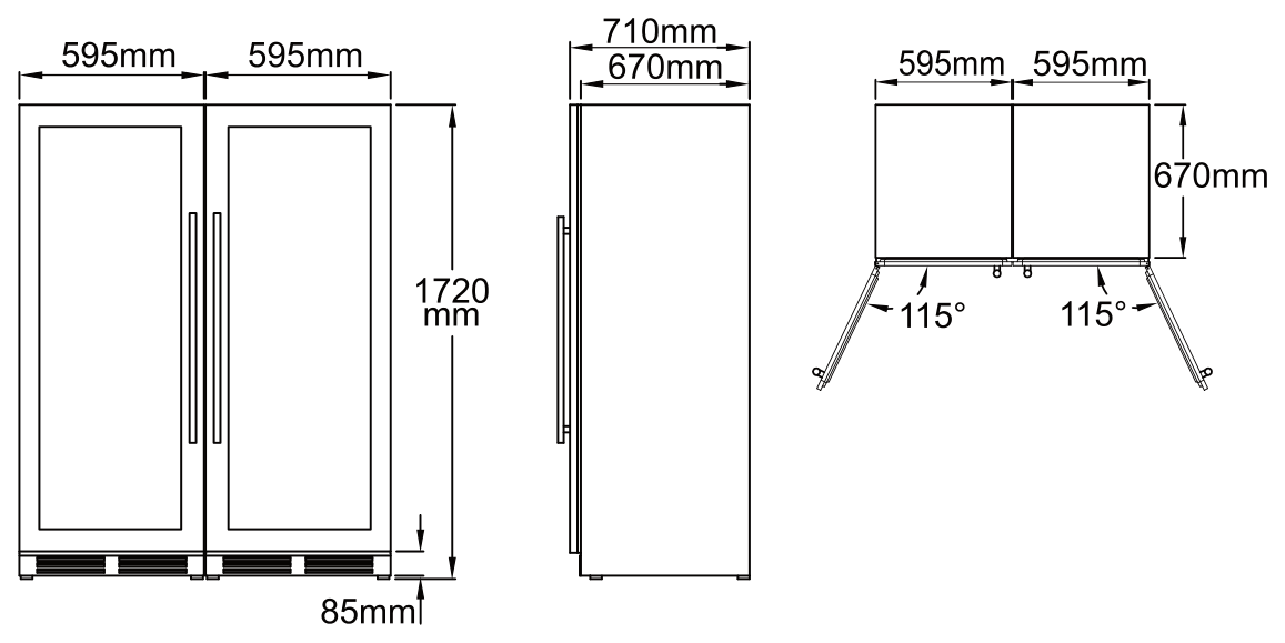 VI355T dimension drawing