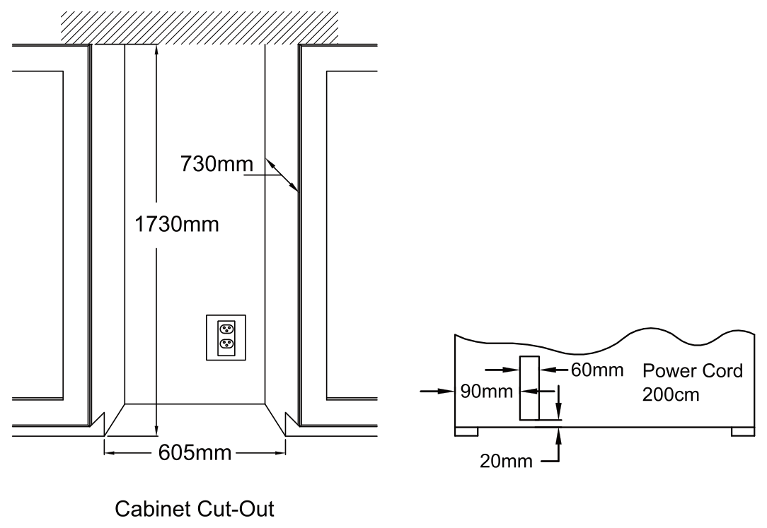 VI180S installation drawing