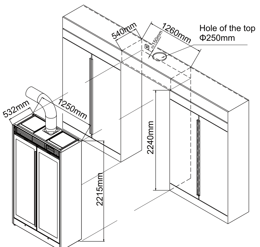 VI190-2D installation drawing