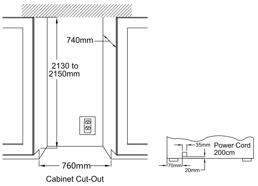 VI303S installation drawing