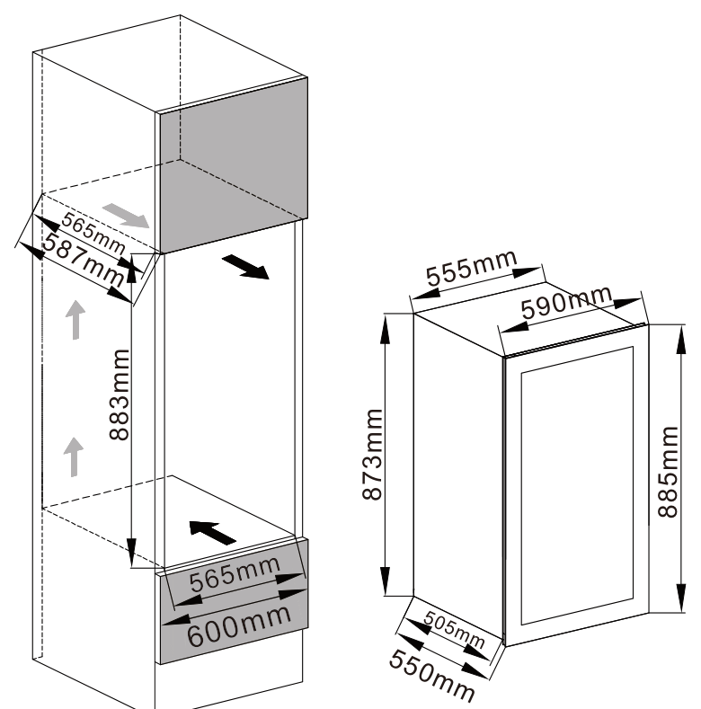 VI48SC-S installation drawing