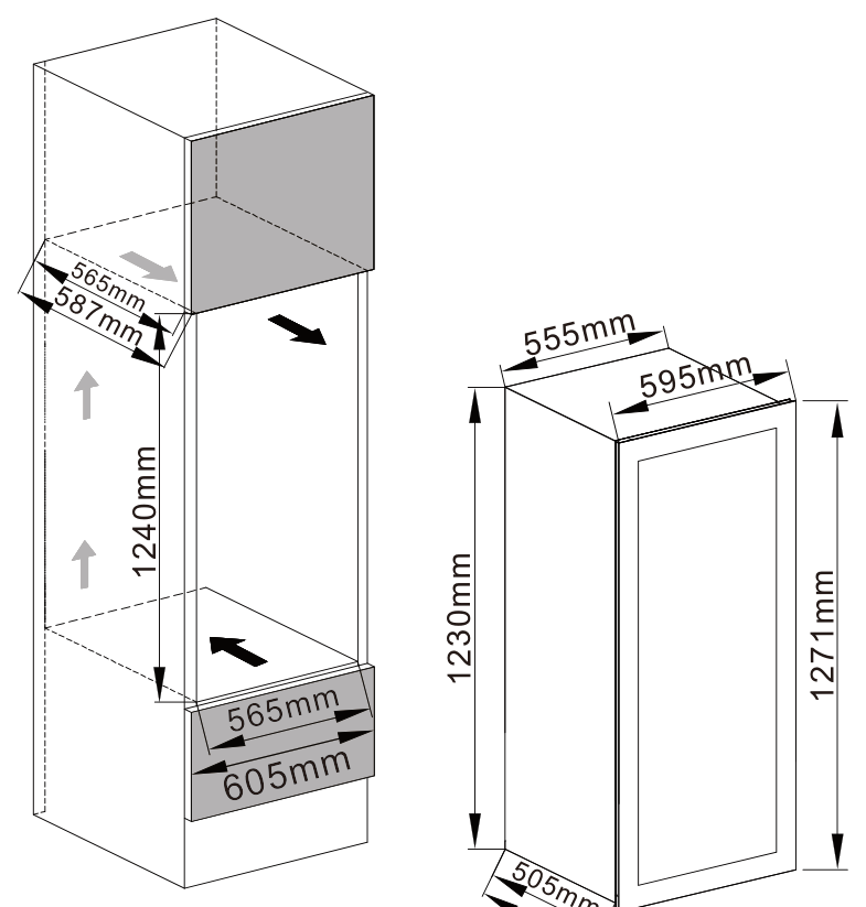 VI68SC-DT installation drawing
