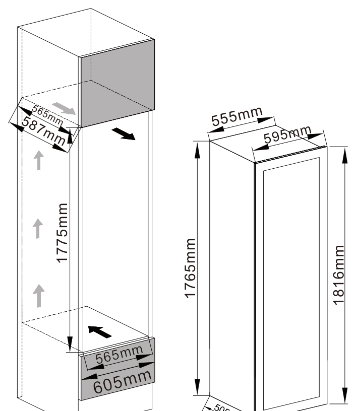 VI106SC-DT installation drawing