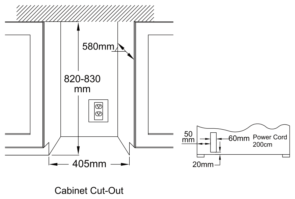VI26S installation drawing